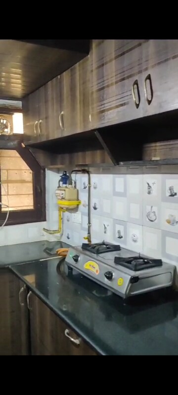 Kitchen in 1 BHK Apartment at Dwarka – for Rent