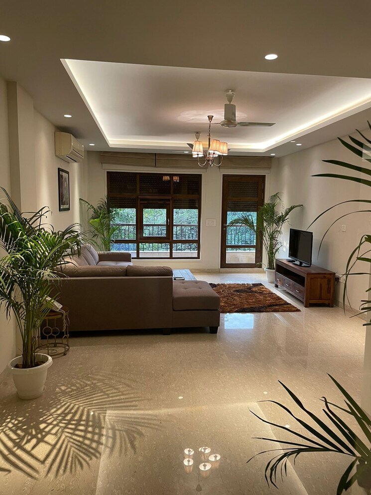 Living Room, boutique-residential-apartments-a-3-2 4 Bedroom 2400 Sq.Ft. Builder Floor In Vasant Vihar Delhi 8941206
