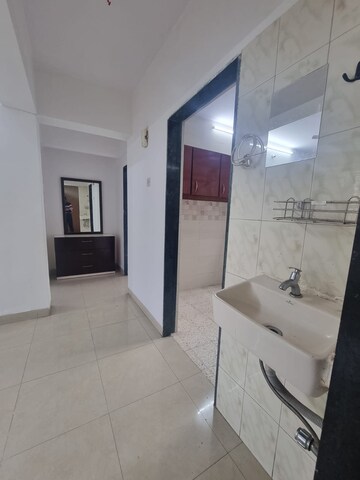 Bathroom in 2 BHK Apartment at Anjaneya CHS, Powai – for Rent