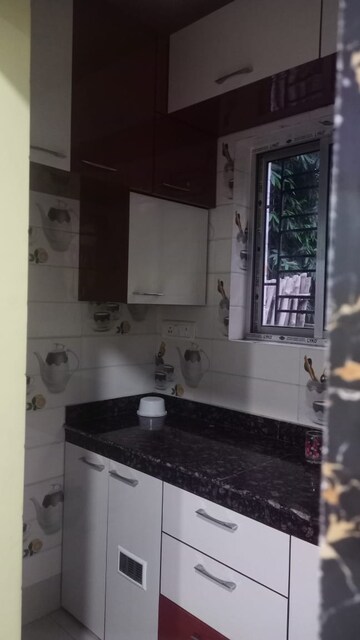 Kitchen in 2 BHK Apartment at Rajarhat Residency, Rajarhat – for Rent