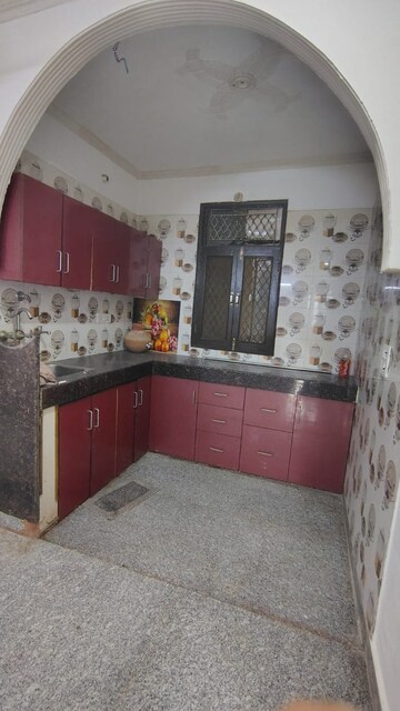 Kitchen in 2 BHK Builder Floor at Dwarka Mor – for Rent