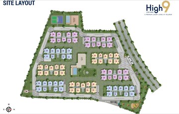 Master Plan in 3 BHK Apartment at Anvita High 9, Kollur – for Sale