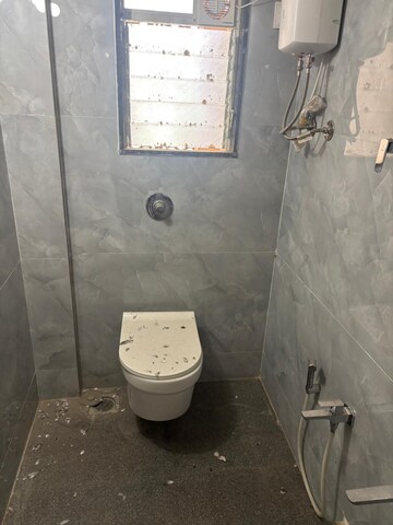 Bathroom in 1 BHK Apartment at Sarvodaya Onyx, Kalyan West – for Rent