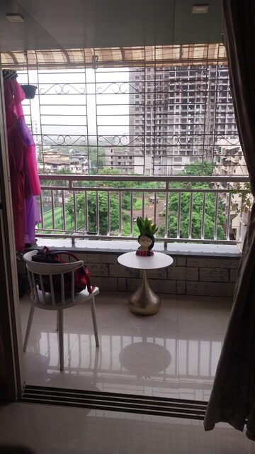Balcony in 1 BHK Apartment at Sarvodaya Onyx, Kalyan West – for Rent