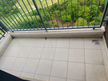 Balcony in 2 BHK Apartment at Godrej City, Poyanje – for Rent