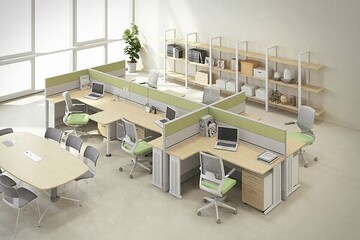 Team Area in  Office Space at Green Park Hadapsar, Hadapsar – for Rent