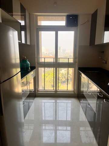 Kitchen in 2 BHK Apartment at Vijay Orovia, Hiranandani Estate – for Rent