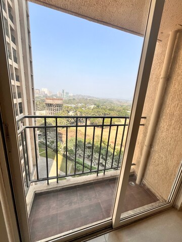 Balcony in 2 BHK Apartment at Vijay Orovia, Hiranandani Estate – for Rent