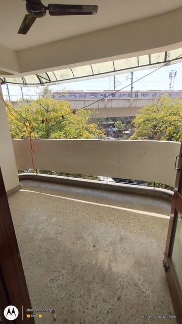 Balcony in 3 BHK Apartment at Patparganj – for Rent