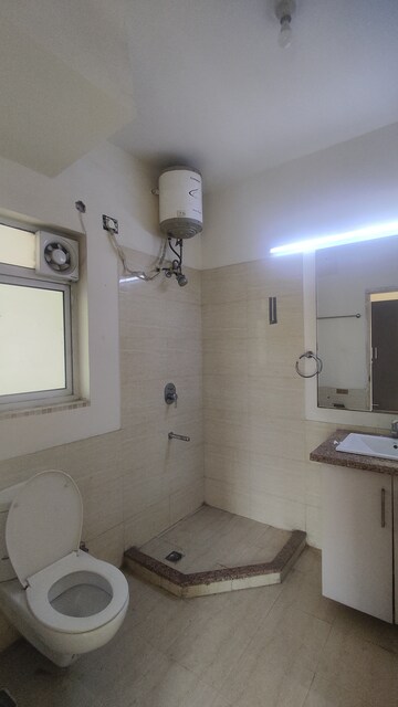 Bathroom in 2 BHK Apartment at Moti Nagar – for Rent
