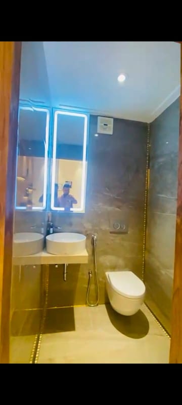 Bathroom in 2 BHK Apartment at Aristone The Hyde Park, Mira Road – for Sale