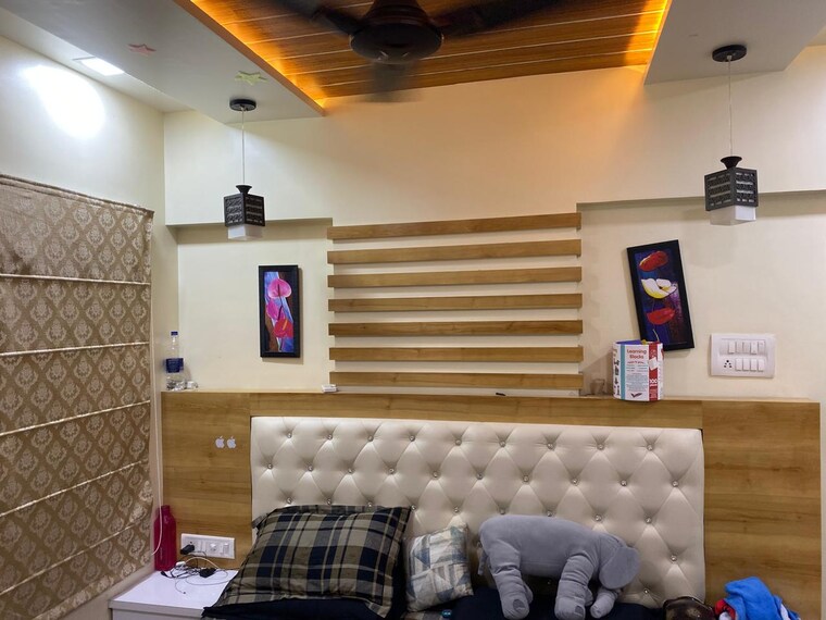 Bedroom, goel-ganga-platino 2 Bedroom 1000 Sq.Ft. Apartment In Kharadi Pune 8941714