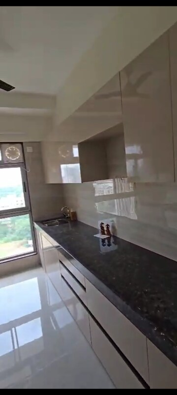 Kitchen in 1 BHK Builder Floor at Veena Smart Homes, Kandivali West – for Rent