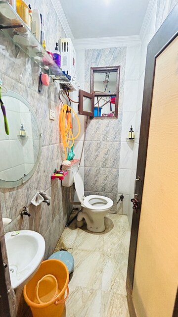 Bathroom in 1 BHK Builder Floor at New Ashok Nagar – for Sale