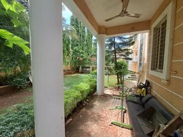 Balcony in 3.5 BHK Villa at Cosmos Hawaiian Village, Hawaiian Village – for Rent