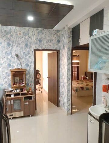 Living Room in 2 BHK Apartment at Samanvay Status, Atladra – for Sale