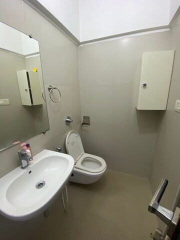 Bathroom in 1 BHK Apartment at Gurukrupa Marina Enclave, Malad West – for Rent
