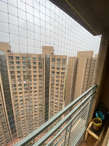 Balcony in 1 BHK Apartment at Gurukrupa Marina Enclave, Malad West – for Rent