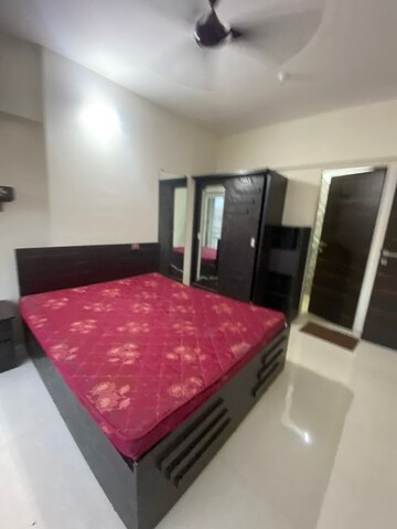 Bedroom in 1 BHK Apartment at Gurukrupa Marina Enclave, Malad West – for Rent