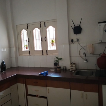 Kitchen in 4 BHK Apartment at Scheme 140 – for Rent