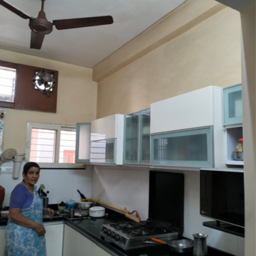 Kitchen in 4 BHK Apartment at Scheme 140 – for Rent
