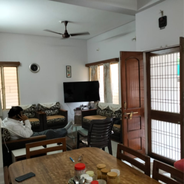Living Room in 4 BHK Apartment at Scheme 140 – for Rent