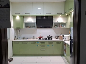 Kitchen in 3 BHK Apartment at Banaswadi – for Sale