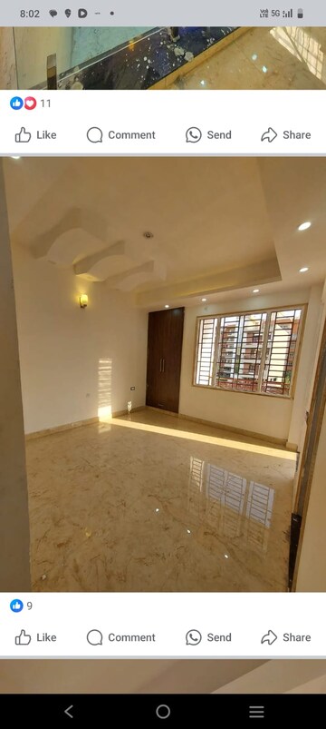 Bedroom in 3 BHK Independent House at Gms Road – for Rent