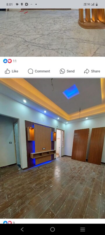 Bedroom in 3 BHK Independent House at Gms Road – for Rent