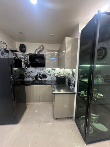 Kitchen in 1 BHK Builder Floor at Saket – for Rent