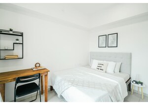 Bedroom in 3 BHK Apartment at Mahindra Lifespaces Splendour, Bhandup West – for Sale