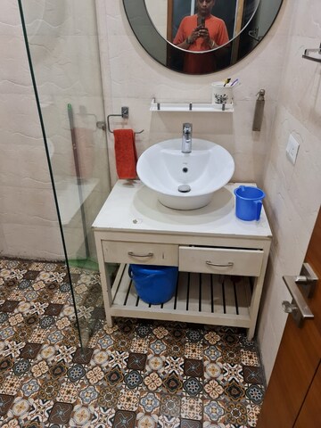 Bathroom in 4 BHK Builder Floor at Sushant Lok I – for Sale