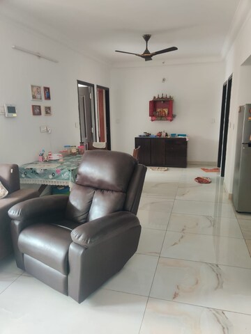Living Room in 3 BHK Apartment at Shriram Chirping Woods, Harlur – for Rent