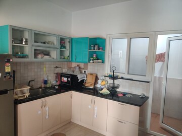 Kitchen in 3 BHK Apartment at Shriram Chirping Woods, Harlur – for Rent