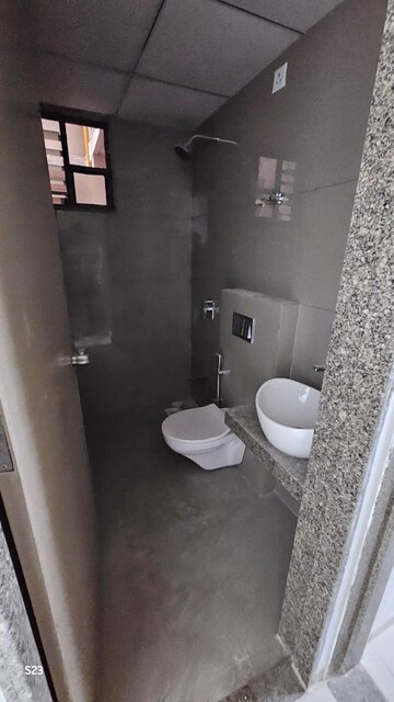 Bathroom in 3 BHK Apartment at Kavisha Atria, Shela – for Rent