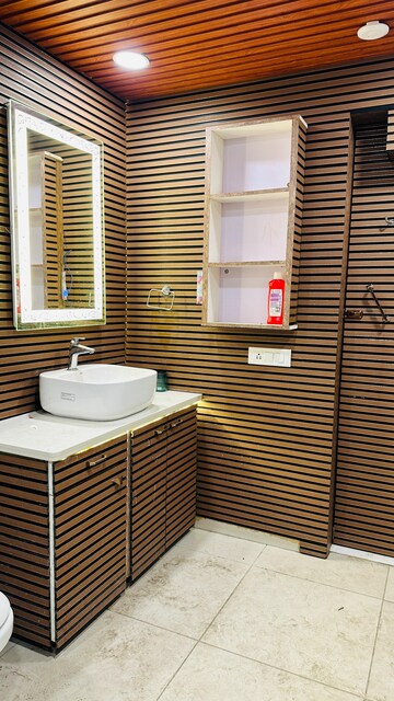 Bathroom in 3 BHK Apartment at SS The Leaf, Sector 85 – for Sale