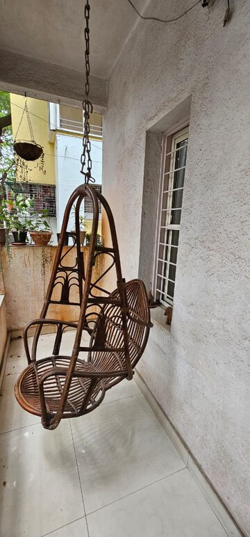 Staircase in 3 BHK Apartment at Swojas Shilpa, Erandwane – for Rent
