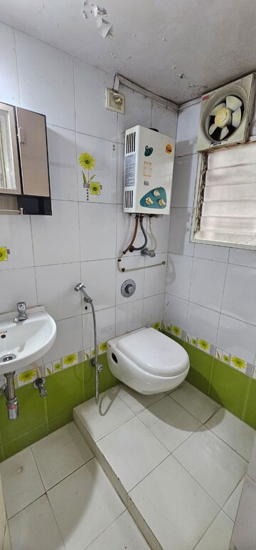 Bathroom in 3 BHK Apartment at Swojas Shilpa, Erandwane – for Rent