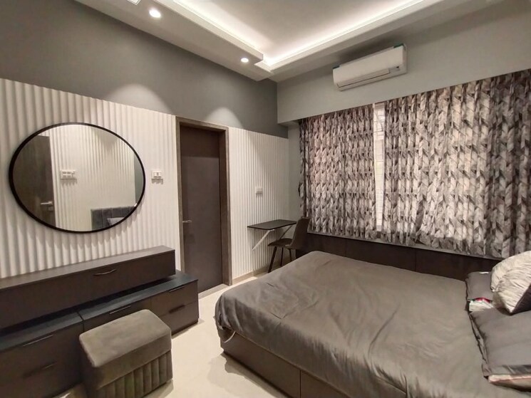Bedroom, hiranandani-basilius 5 Bedroom 4200 Sq.Ft. Apartment In Ghodbunder Road Thane 8942240