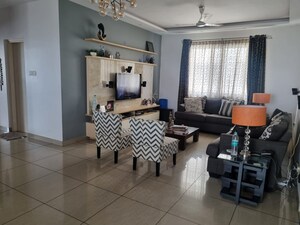 Living Room in 4 BHK Apartment at Prestige Ferns Residency, Harlur – for Sale