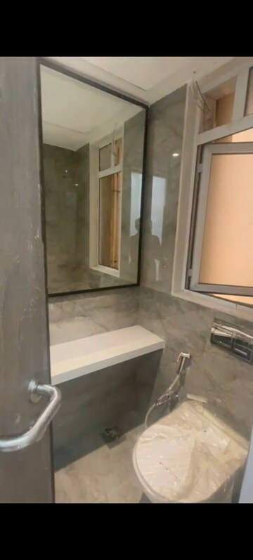 Bathroom in 1 BHK Apartment at Nahar Amaryllis Towers and Plaza, Chandivali – for Rent