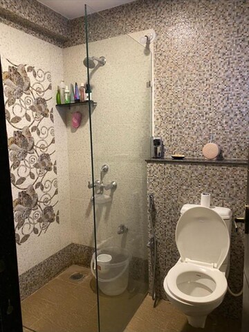 Bathroom in 2 BHK Apartment at Porvorim – for Rent