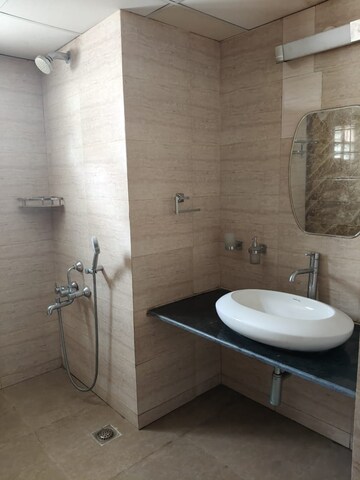 Bathroom in 4 BHK Villa at Parkway Tivoli Apartment, Whitefield – for Rent