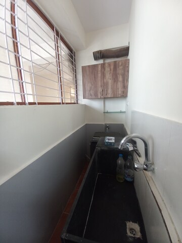 Staircase in 3 BHK Apartment at Kondapur – for Rent