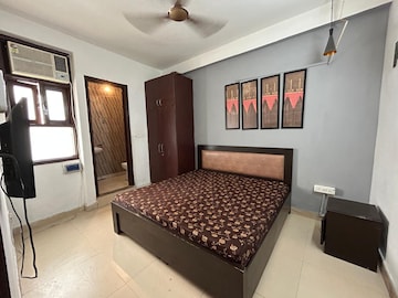 Bedroom in 1 BHK Builder Floor at Saket – for Rent