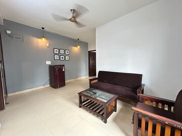 Living Room in 1 BHK Builder Floor at Saket – for Rent