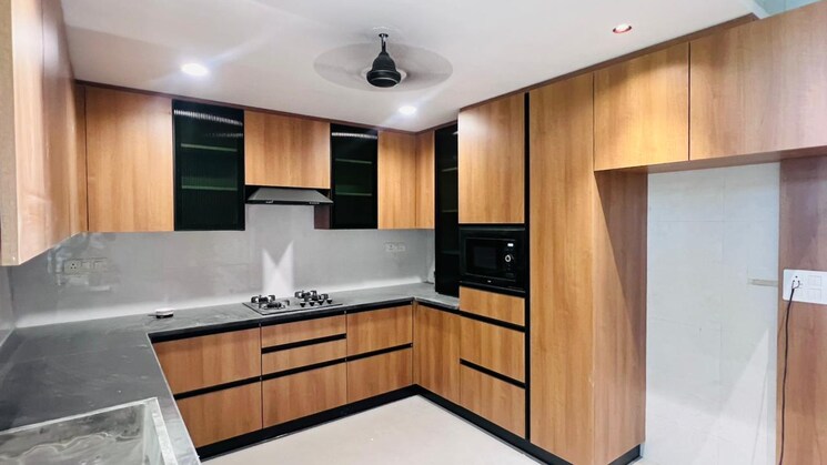 Kitchen, unitech-woodstock-floors 3 Bedroom 1650 Sq.Ft. Builder Floor In Sector 50 Gurgaon 8942603