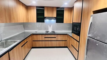 Kitchen in 3 BHK Builder Floor at Unitech Woodstock Floors, Sector 50 – for Rent