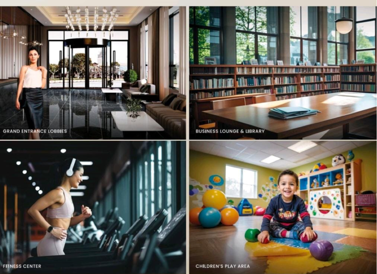 Gym, platinum-crest 2 Bedroom 560 Sq.Ft. Apartment In Dn Nagar Mumbai 8942642