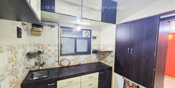 Kitchen in 1 RK Apartment at Akanksha CHS Prabhadevi, Prabhadevi – for Rent